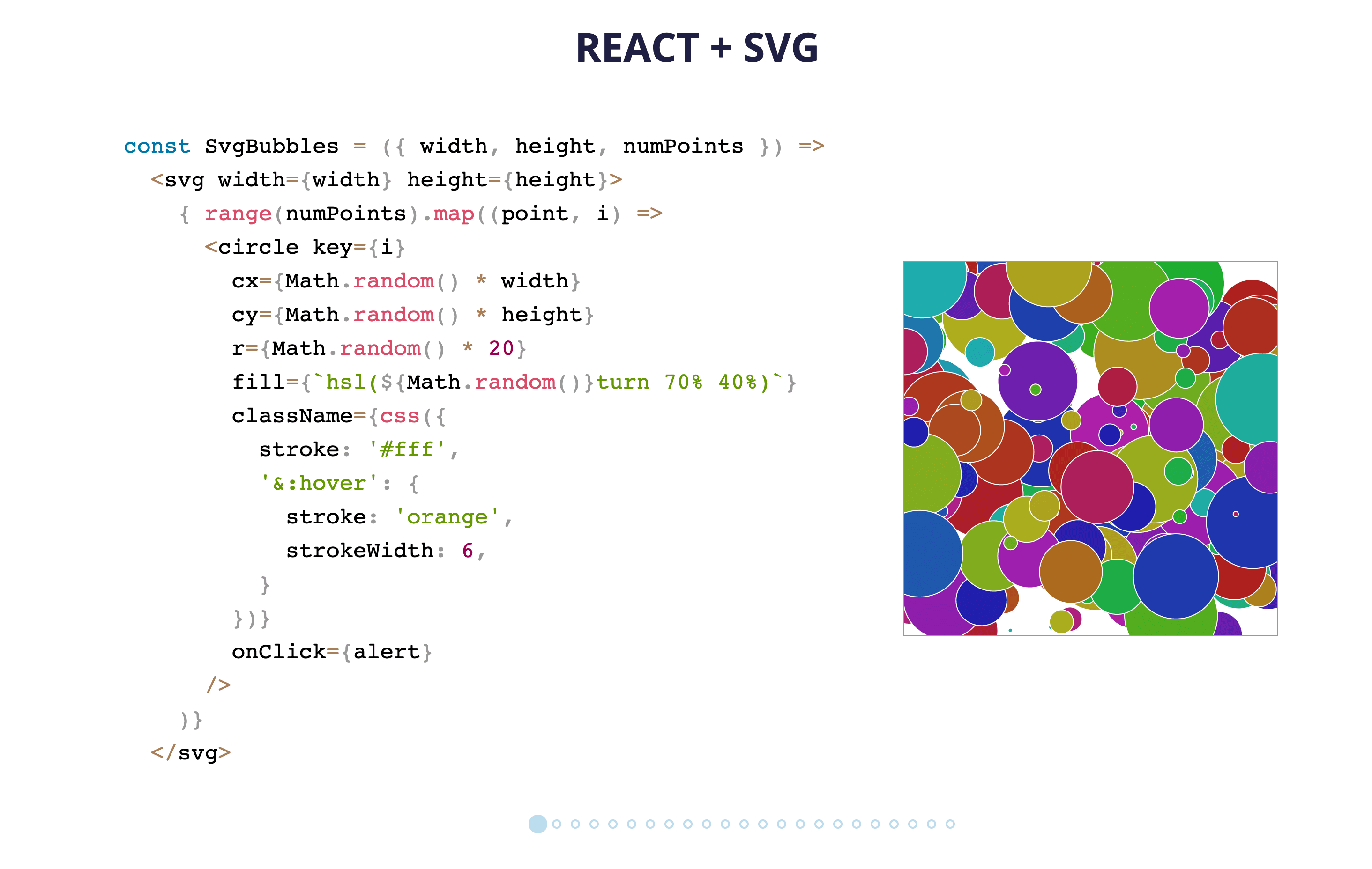 react + svg